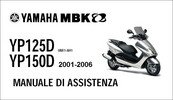 Thumbnail Yamaha Majesty Mbk Skyliner 125 150 Manuale Officina 01-06