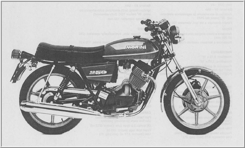 Product picture Moto Morini 125 250 350 500 Service Manual Ita-Eng